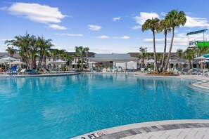 A heated pool - Last Minute Disney! Private Pool, Hot Tub, Game Room & Themed Bedrooms. Book Now! #128365 (Orlando)