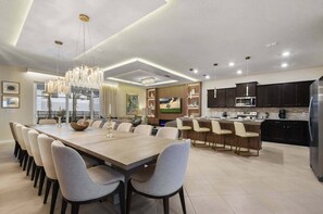 Dining - Last Minute Disney! Private Pool, Hot Tub, Game Room & Themed Bedrooms. Book Now! #128365 (Orlando)