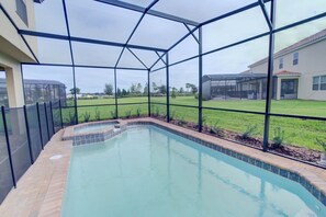 Beheizter Pool