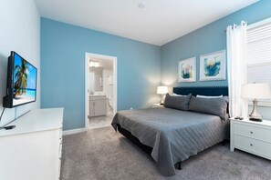 6 bedrooms, iron/ironing board, WiFi, bed sheets