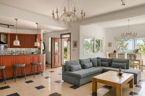 Villa, Accessible, Smoking | 5 bedrooms, desk - Pantheon Villa Svoronata (Kefalonia)