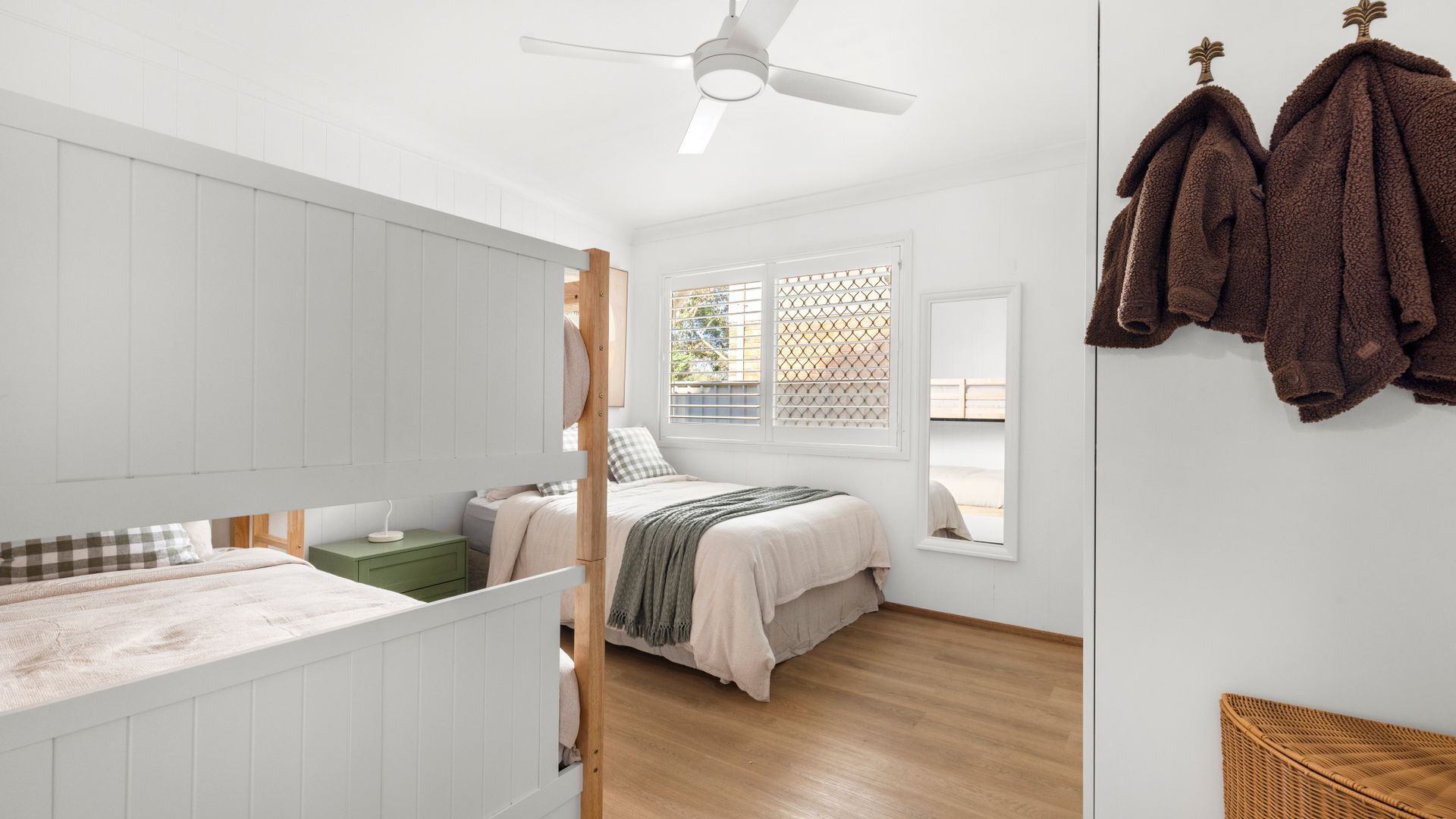 2 bedrooms, iron/ironing board, travel crib, free WiFi