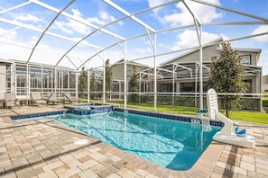 Pool - Last Minute Disney! Private Pool, Hot Tub, Game Room & Themed Bedrooms. Book Now! #128729 (Orlando)