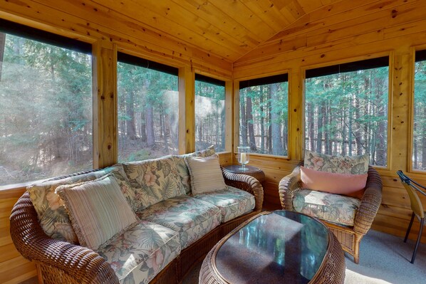 TV, fireplace, DVD player