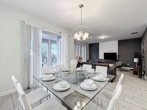 Dining - Last Minute Disney! Private Pool, Hot Tub, Game Room & Themed Bedrooms. Book Now! #133999 (Orlando)