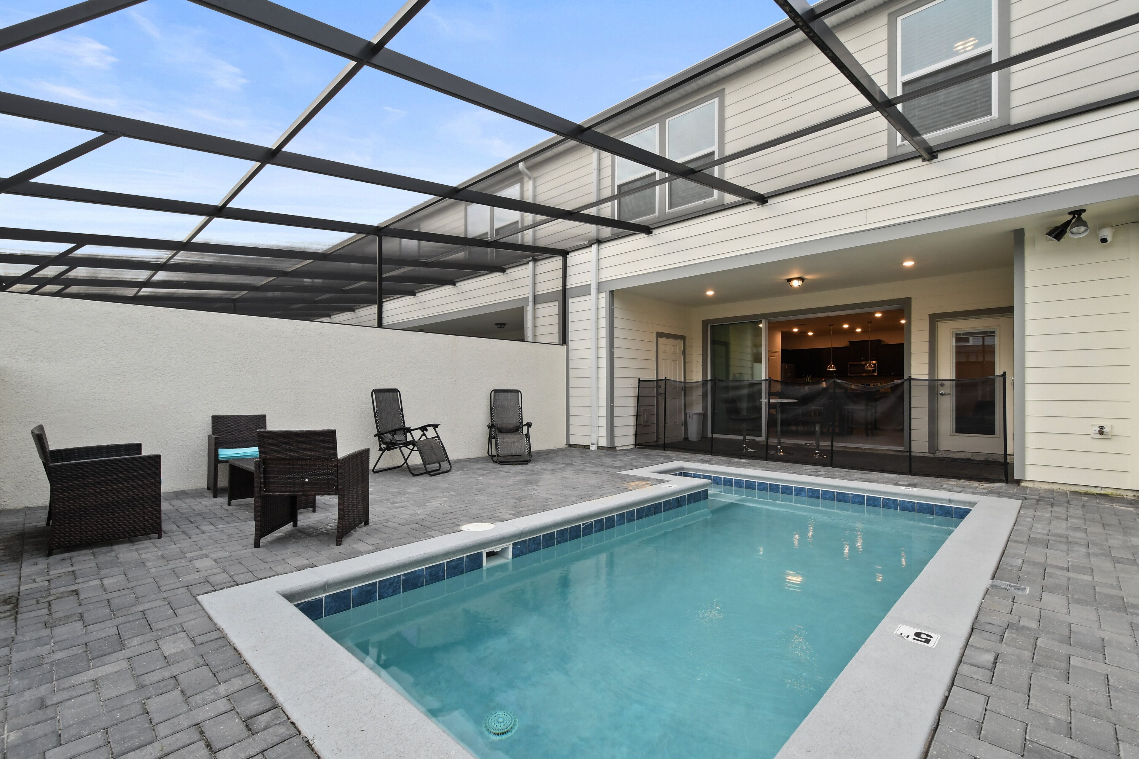 Piscine chauffée