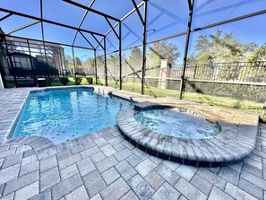 A heated pool - Last Minute Disney! Private Pool, Game Room & Themed Bedrooms. Book Now! #135635 (Orlando)