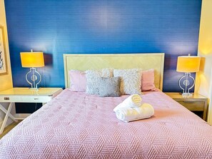 3 bedrooms, iron/ironing board, WiFi, bed sheets