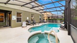 Piscine chauffée