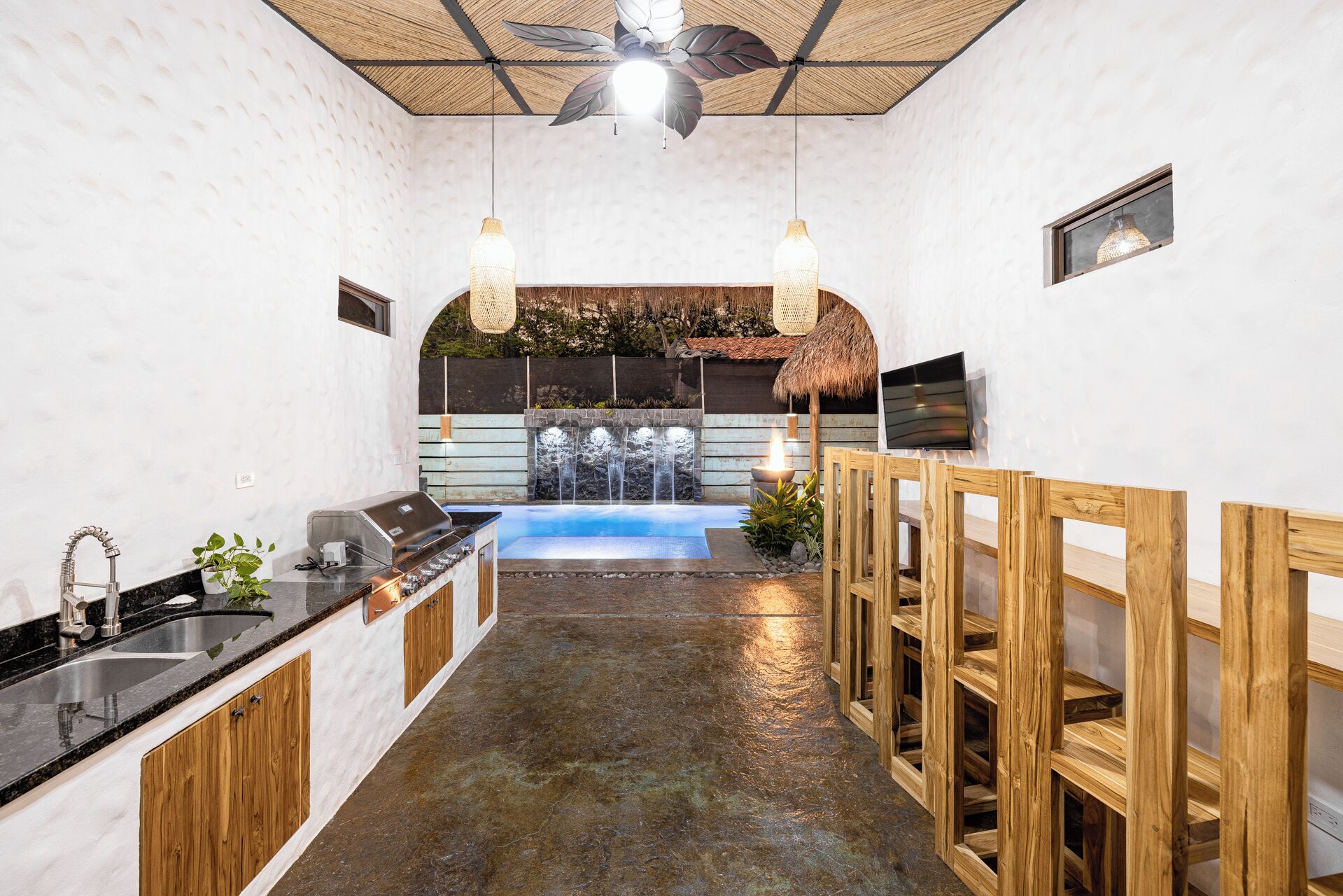 Aire de pique-nique/barbecue