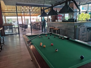 Bar (on property) - One bedroom apartment in Sunny Beach, Bulgaria. (Слънчев бряг)