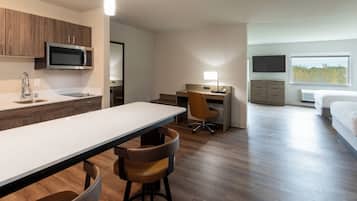 Room, Multiple Beds (Extended Stay | Sofa Sleeper) | Iron/ironing board, free WiFi