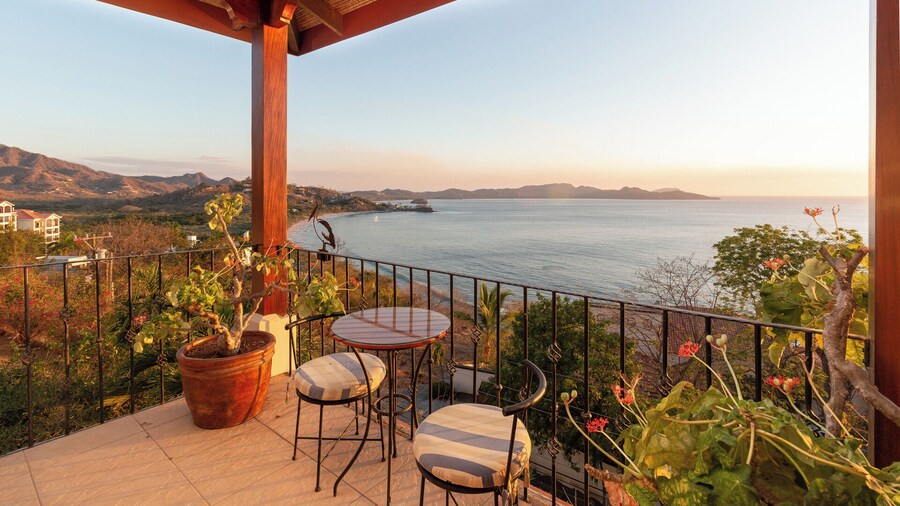 Oceanview Villa with Wrap-Around Terrace, Private Pool, Hot Tub, and Guesthouse