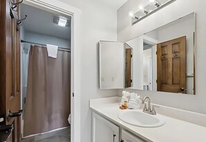 Hair dryer, towels