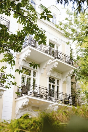 Façade de l’hébergement