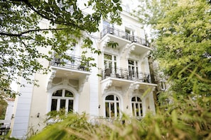 Voorkant van accommodatie