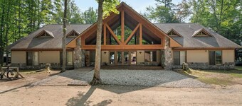Bears Den Lodge at Camp Tanuga - 150 acres on Manistee Lake - Kalkaska, MI