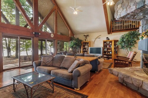 Bears Den Lodge at Camp Tanuga - 150 acres on Manistee Lake - Kalkaska, MI