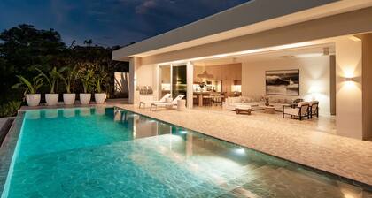 Secluded Luxury Mansion with Sleek, Modern Design, High-End Amenities, and Spectacular Views