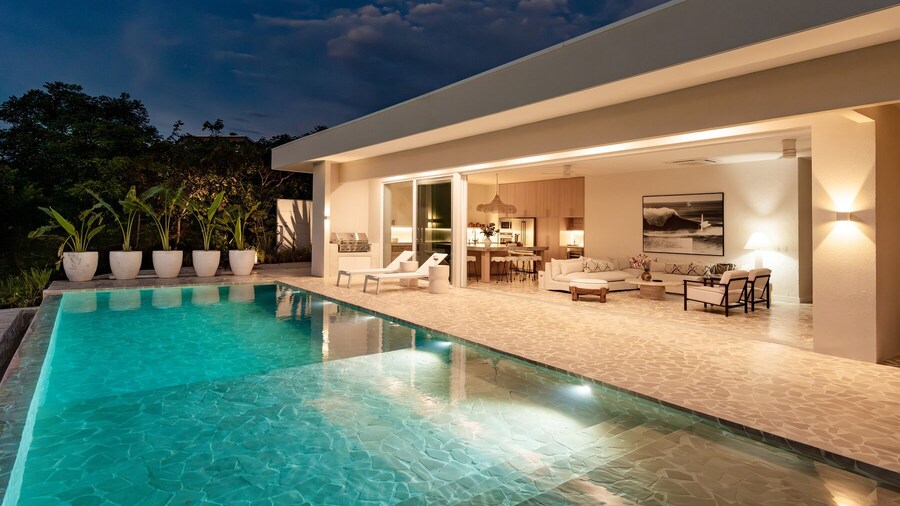 Secluded Luxury Mansion with Sleek, Modern Design, High-End Amenities, and Spectacular Views