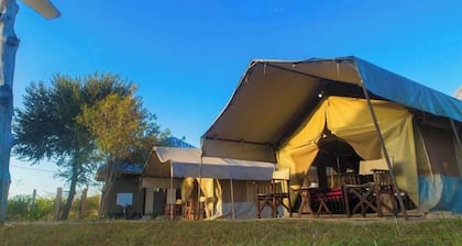Welcoming 13-bedroom campground in Saadani National Park.