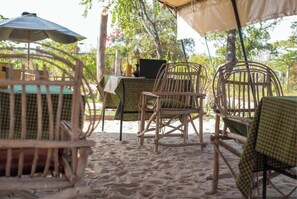 Udendørs spisemuligheder