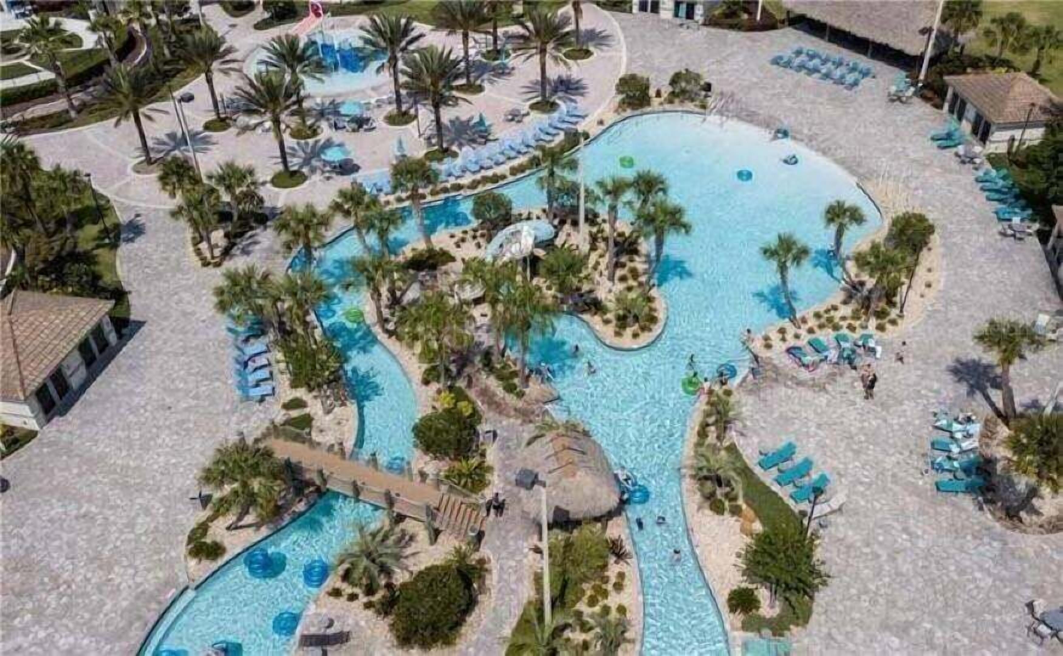 Una piscina riscaldata