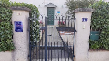 Voorkant van accommodatie
