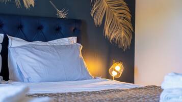 Family Double or Twin Room, Non Smoking, Pool View | Individually decorated, individually furnished, free WiFi, bed sheets