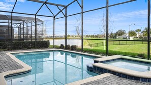Piscine chauffée
