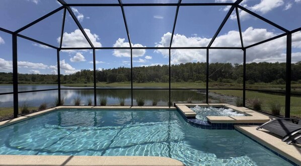Opvarmet pool