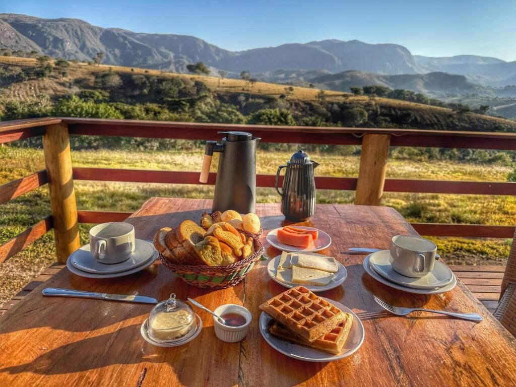 슈피리어 샬레, 산 전망