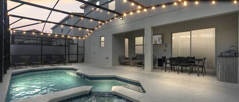 Piscine chauffée