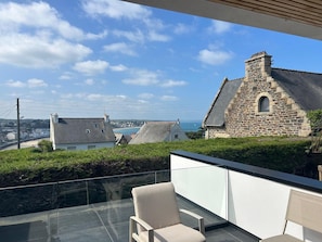 Terrace/patio - Le Belvédère - 12 min à pied de la plage (Pléneuf-Val-André)