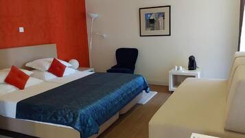 Family Double or Twin Room, Garden View | 1 bedroom, free WiFi, bed sheets