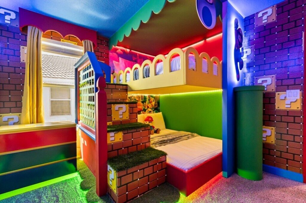 6 bedrooms, iron/ironing board, travel crib, WiFi