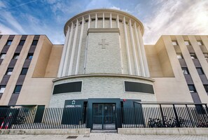 Majoituspaikan julkisivu