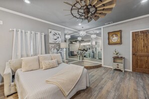 1 habitación, wifi y ropa de cama