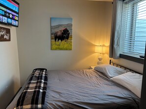 1 室のベッドルーム、アイロン / アイロン台、旅行用ベビーベッド、WiFi