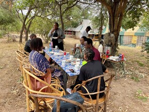 Outdoor dining - Akamba Cultural Center and Museum (Emali)