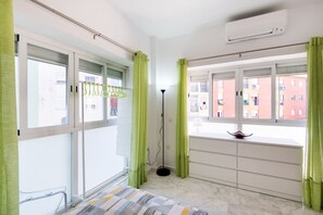 Desk, iron/ironing board, free WiFi, bed sheets