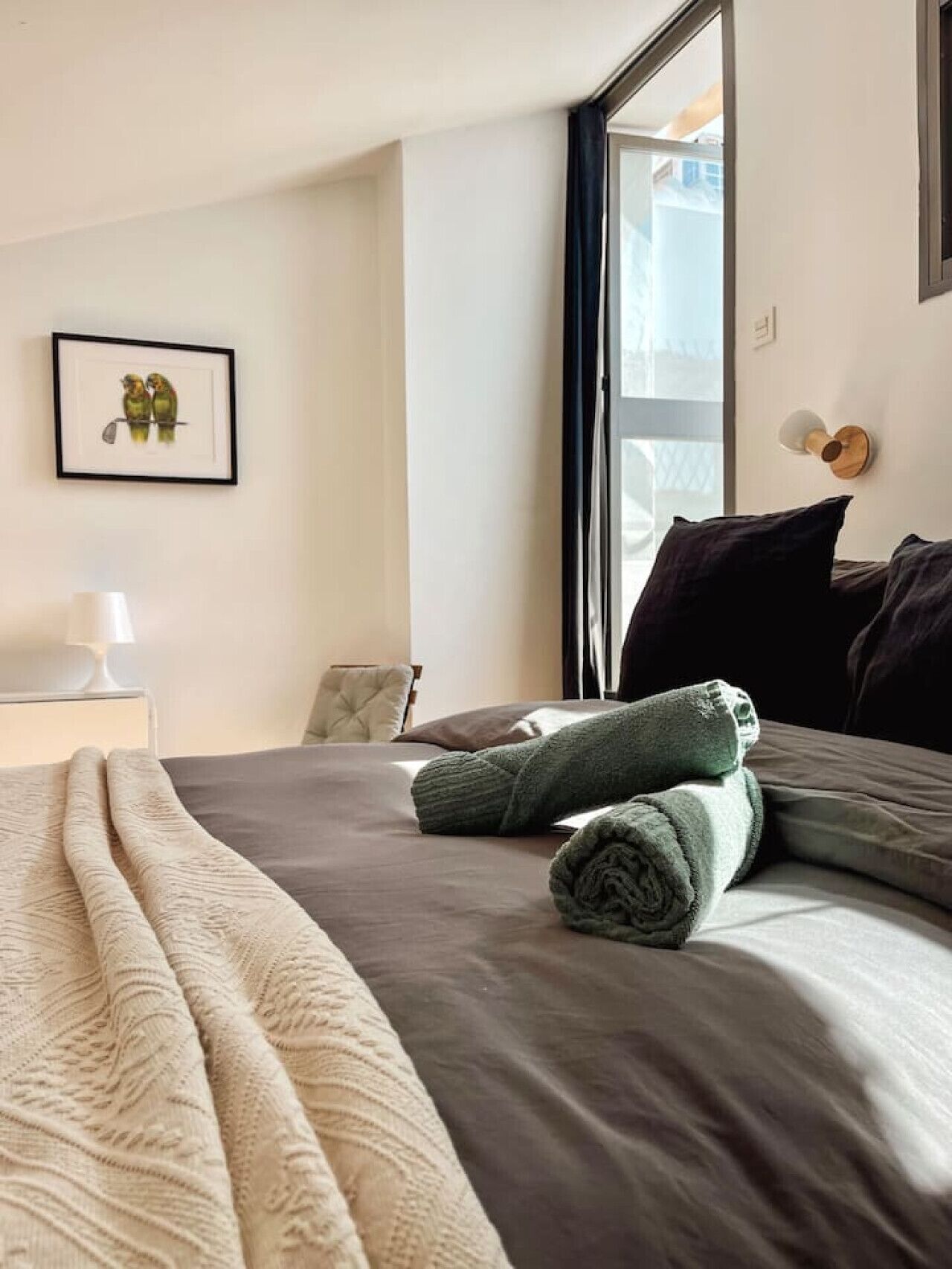 Desk, iron/ironing board, free WiFi, bed sheets