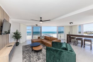 TV - Lagoon Beach Retreat | Ocean Views | Communal Pool (Cape Town)