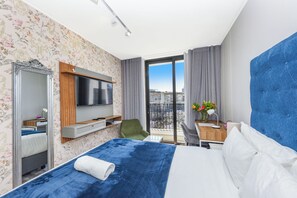 Zimmersafe, Bügeleisen/Bügelbrett, Internetzugang, Bettwäsche