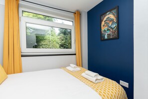 4 dormitorios, tabla de planchar con plancha, wifi gratis y ropa de cama