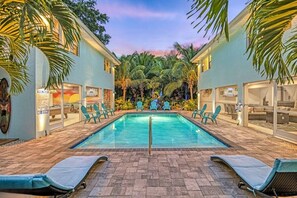 Piscine chauffée