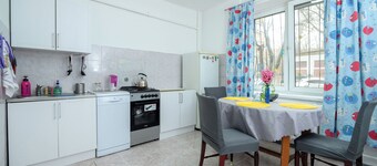 Spacious 3-bedroom apartment in lovely Almaty with WiFi