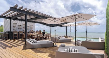 Beachfront Luxury Villa with Pool Chef and Staff