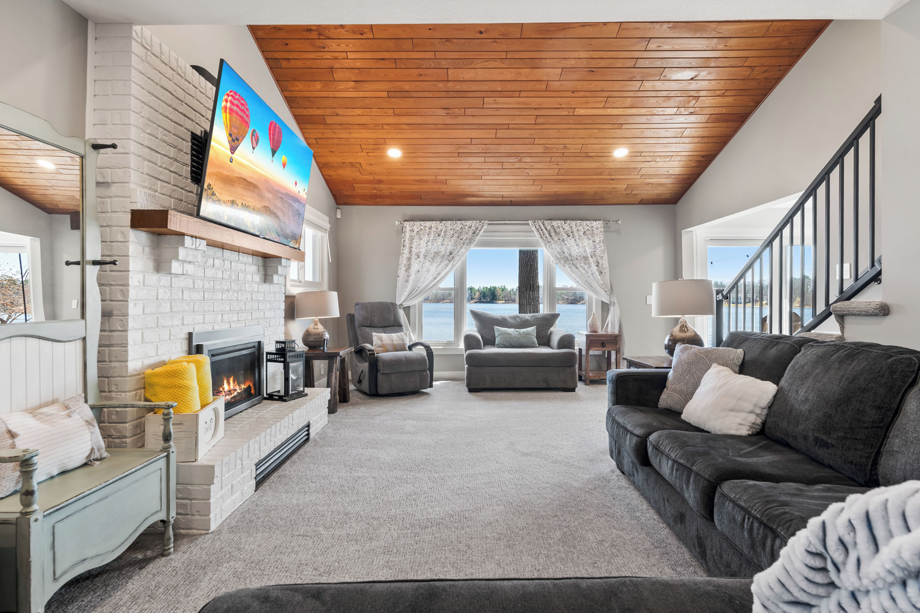 TV connectée, cheminée, imprimantes