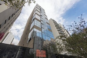 Façade de l’hébergement